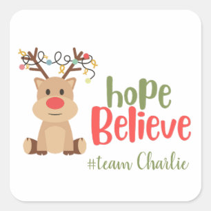 childhood cancer. Custom #team name Stickers