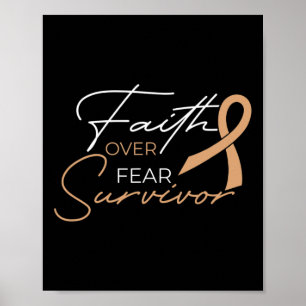 Childhood Cancer Fight Cancer Ribbon 1 Poster