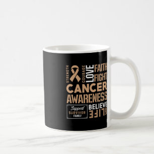 Childhood Cancer Fight Cancer Ribbon 2 Coffee Mug