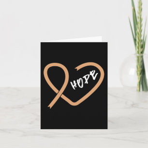 Childhood Cancer Fight Cancer Ribbon 3 Card