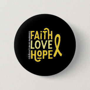 Childhood cancer  for adults  Childhood Cancer Awa 6 Cm Round Badge