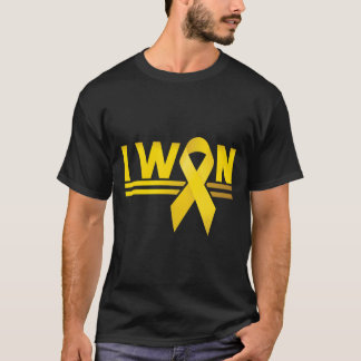 Childhood Cancer I Won Ribbon T-Shirt