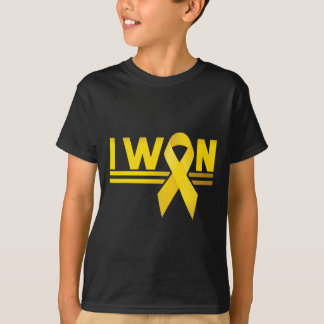 Childhood Cancer I Won Ribbon T-Shirt