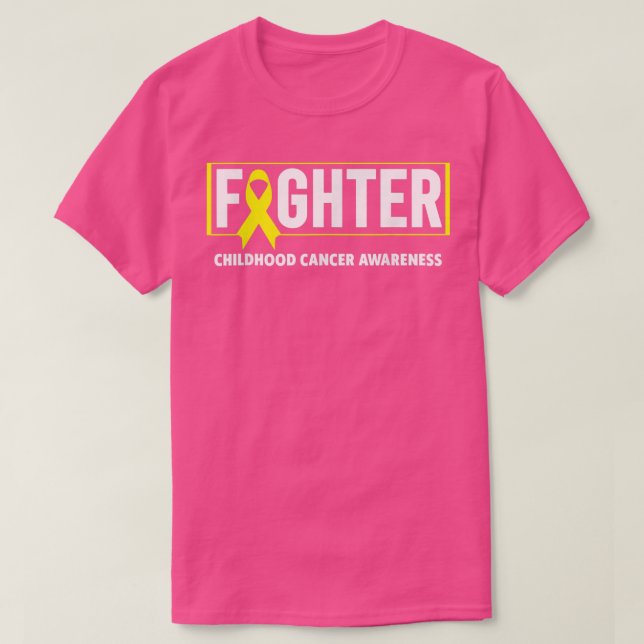 Childhood Cancer Shirt - Fighter Childhood Cancer  (Design Front)