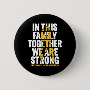 Childhood Cancer Support 6 Cm Round Badge