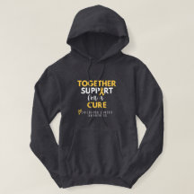childhood cancer.support.cure. Pullover Hoodie