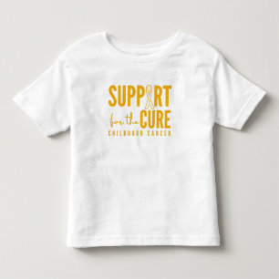 childhood cancer support cure Toddler T-Shirt