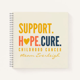 childhood cancer support Custom Notebook Journal
