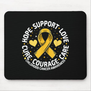 Childhood Cancer Support Family Childhood Cancer A Mouse Pad