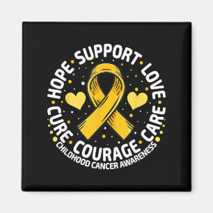 Childhood Cancer Support Family Childhood Cancer Magnet