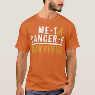 Childhood Cancer Survivor Awareness Gold Ribbon Ki T-Shirt