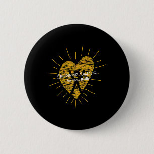 Childhood Cancer Survivor - Childhood Cancer Aware 6 Cm Round Badge