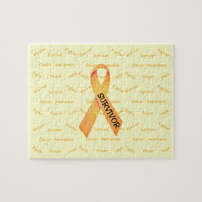 Childhood Cancer Survivor Puzzle in Tin (Horizontal)
