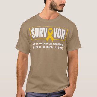 Childhood Cancer Survivor Shirt - Childhood Cancer