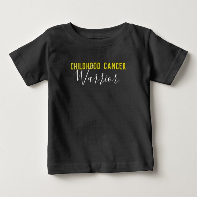Childhood Cancer Warrior Baby T-Shirt (Front)