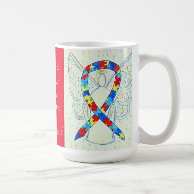 Childhood Disintegrative Disorder (CDD) Ribbon Mug (Right)
