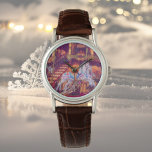 childhood dream - old horse carousel<br><div class="desc">This Watch features a photography of a wonderful horse carousel at Christmas Market. For everyone who likes nostalgia and romance and likes to dream! Originalphoto by Marions Artwork. Beautiful accessory for every women - not only to Christmas! Also a pretty gift idea!</div>