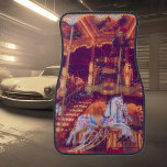 childhood dream - old horse carousel car mat<br><div class="desc">This Car Floor Mat features a photography of a wonderful horse carousel at Christmas Market. For everyone who likes nostalgia and romance and likes to dream! Originalphoto by Marions Artwork.</div>