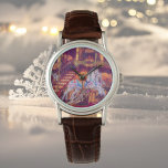 childhood dream - old horse carousel    watch<br><div class="desc">This Watch features a photography of a wonderful horse carousel at Christmas Market. For everyone who likes nostalgia and romance and likes to dream! Originalphoto by Marions Artwork. Beautiful accessory for every women - not only to Christmas! Also a pretty gift idea!</div>