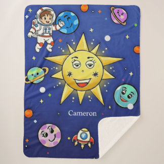 Childhood Dreams Sherpa Blanket, Large 60X 80 Blanket