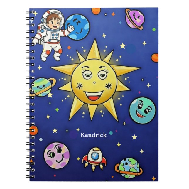 Childhood Dreams Spiral Notebook, 6.5 x 8.75 Notebook (Front)