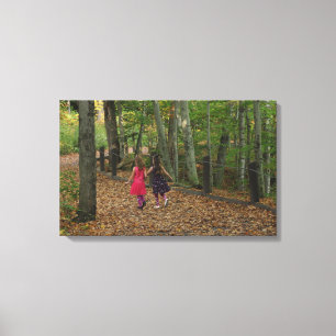 Childhood Friends Canvas Wraps Print