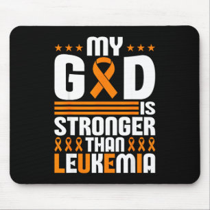 Childhood Leukaemia Mum Fighters Orange Ribbon Awa Mouse Pad