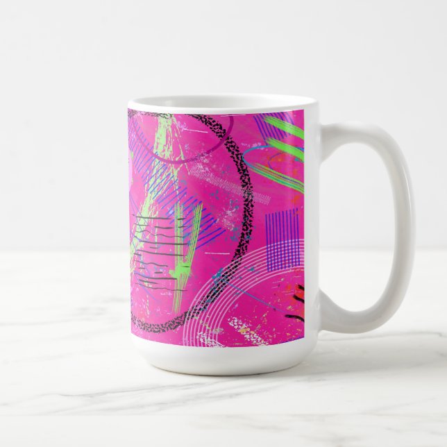 Childhood Memories Abstract Art  Coffee Mug (Right)