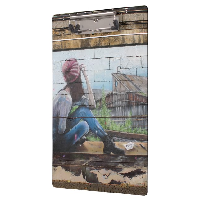 Childhood Memories Graffiti Clipboard (Left)