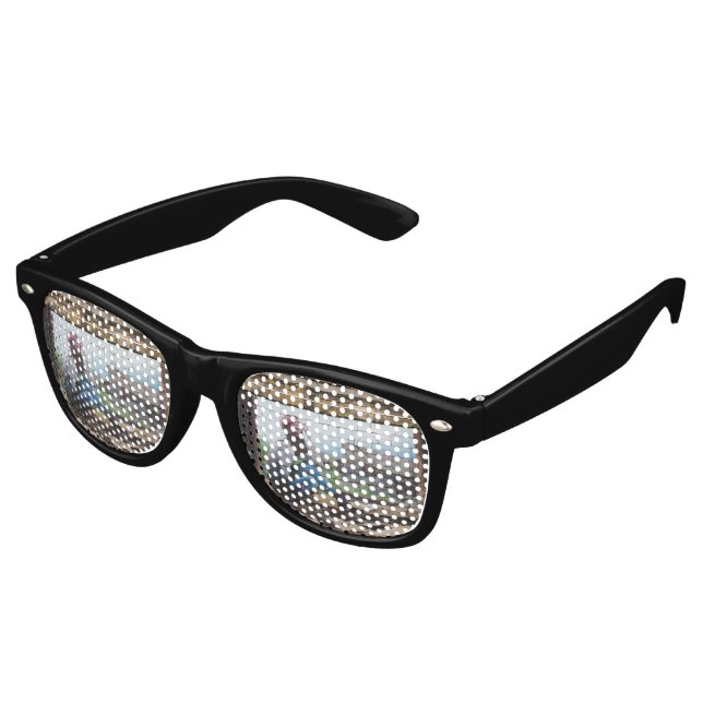 Childhood Memories Graffiti Retro Sunglasses (Angled)