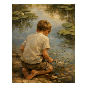 Childhood Nature Adventure Wall Art