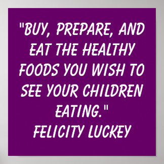 Childhood Obesity Solutions Poster