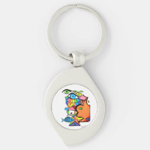 Childhood story key ring