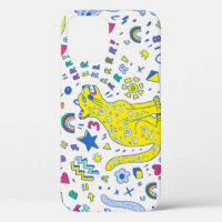 Childish Tiger and Rainbow Pattern
