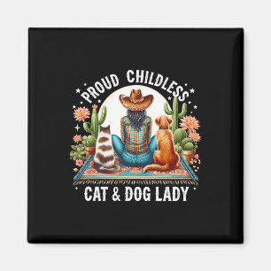 Childless Cat &amp; Dog Lady Kamala Harris Animal  Magnet