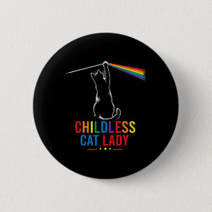 Childless Cat Harris Waltz 2024 Harris Waltz 6 Cm Round Badge