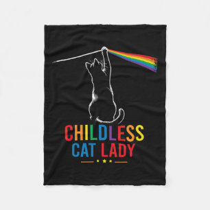 Childless Cat Harris Waltz 2024 Harris Waltz Fleece Blanket