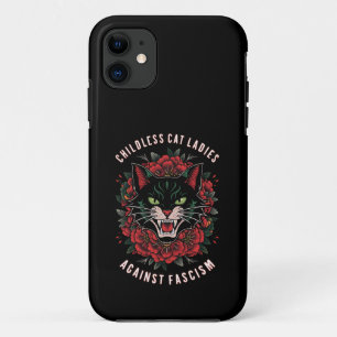 Childless Cat Ladies Against Fascism  Case-Mate iPhone Case