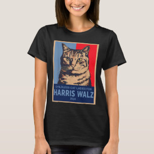 Childless Cat Ladies For Harris Waltz 2024 Funny C T-Shirt