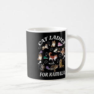 Childless Cat Ladies For Kamala Harris 2024 Electi Coffee Mug