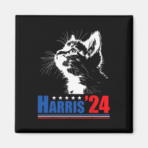 Childless Cat Ladies For Kamala Harris 24 Usa Elec Magnet