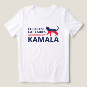 Childless Cat Ladies for Kamala  Tri-Blend Shirt