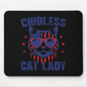Childless Cat Ladies For Kamala Vintage 2024 Mouse Pad