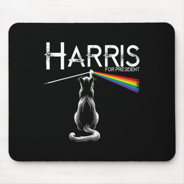 Childless Cat Ladies Funny Cat Lady  Mouse Pad (Front)