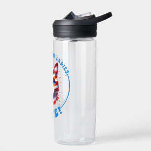 Childless cat ladies unite Kamala Harris  Water Bottle