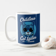 Childless Cat Ladies Vote Blue Democrats US 2024