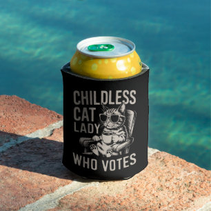 Childless Cat Lady 2024 Election Vote Kamala Can Cooler