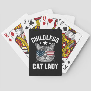 Childless Cat Lady 2024  Playing Cards