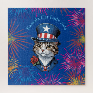 Childless Cat Lady 2024 Thunder_Cove Jigsaw Puzzle