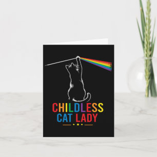 Childless Cat Lady Cat Ladies For Kamala 2024 Card